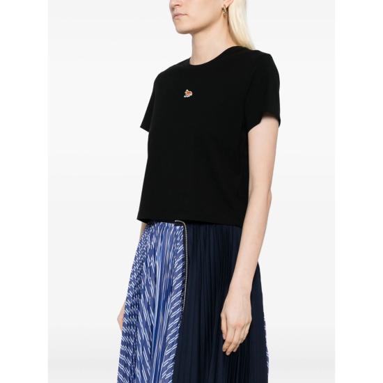 26SS 메종키츠네 베이비 폭스 베이비 티셔츠 PW00111KJ7026 BLACK - MAISON KITSUNE