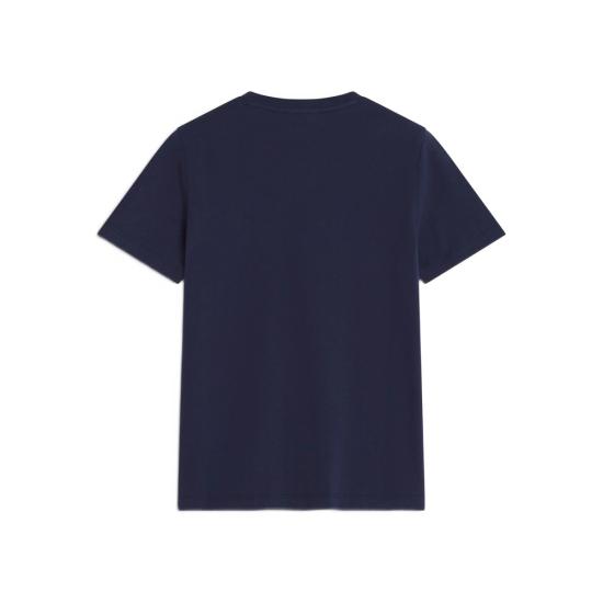 26SS 메종키츠네 폭스 헤드 레귤러 폴로 티셔츠 PW00113KJ7026 CLNAV BLUE - MAISON KITSUNE