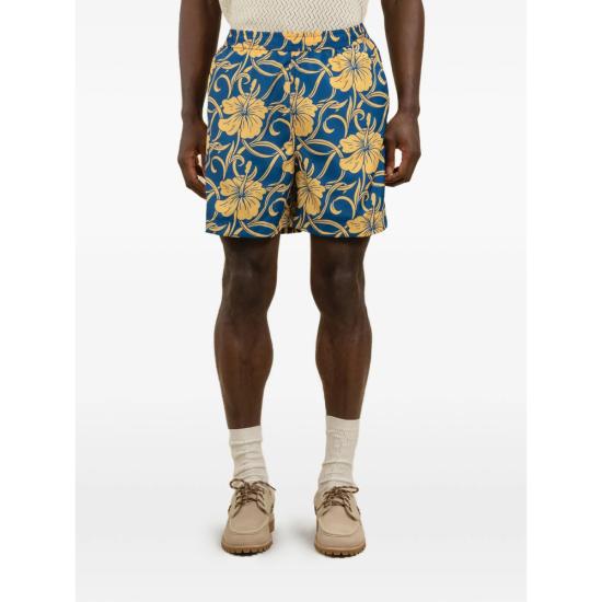 26SS 드롤드무슈 숏팬츠 K BS183 PL136 NAVY BLUE YELLOW - DROLE DE MONSIEUR