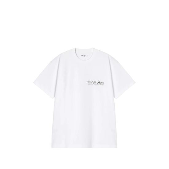 26SS 칼하트 반팔 티셔츠 I036244 02XX WHITE