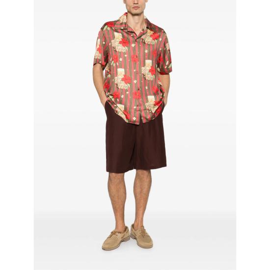 26SS 드롤드무슈 반팔 셔츠 K SH230 VI031 PINK PINK BROWN - DROLE DE MONSIEUR