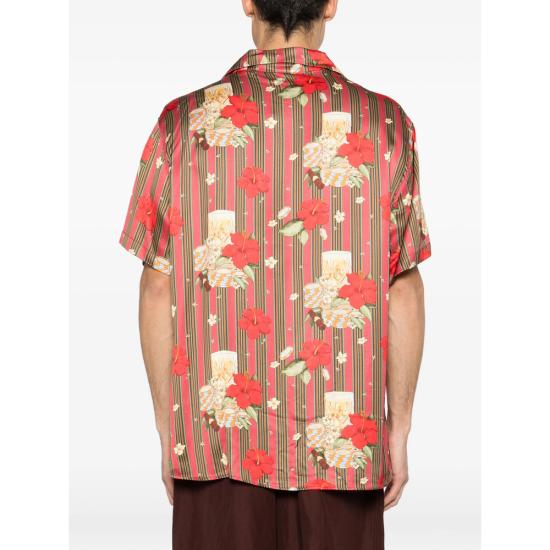 26SS 드롤드무슈 반팔 셔츠 K SH230 VI031 PINK PINK BROWN - DROLE DE MONSIEUR