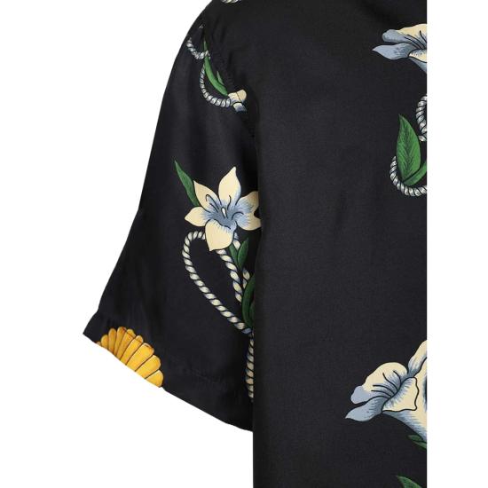 26SS 드롤드무슈 반팔 셔츠 K SH230 SE023 NAVY BLACK - DROLE DE MONSIEUR