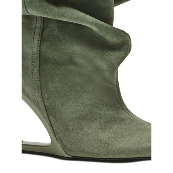 26SS 발망 부츠 GN0TA236 LCMK 7FR GREEN - BALMAIN