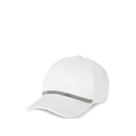26SS 브루넬로 쿠치넬리 모자 MCAP90011 C600 WHITE