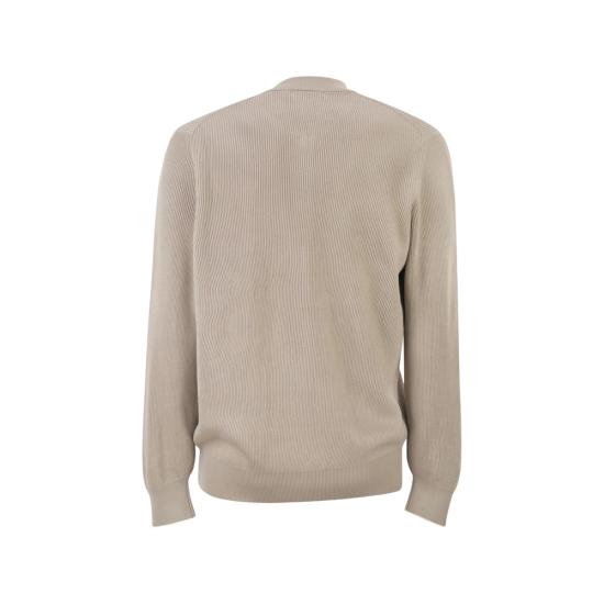 26SS 브루넬로 쿠치넬리 집업 니트 M29400006 CBD04 NEUTRALS - BRUNELLO CUCINELLI