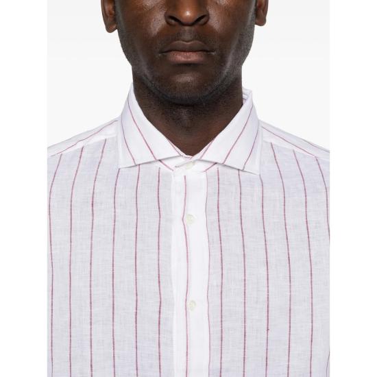 26SS 브루넬로 쿠치넬리 긴팔 셔츠 MM6860627 C151 WHITE - BRUNELLO CUCINELLI