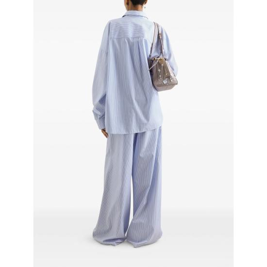 26SS 돌체앤가바나 팔라초 팬츠 FTDLFZ FR536 S8051 BLUE WHITE - DOLCE & GABBANA