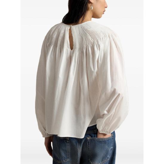 26SS 랄프 로렌 블라우스 211A12791001 WHITE - RALPH LAUREN