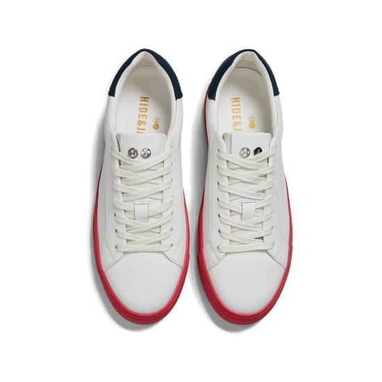 26SS 하이드잭 스니커즈 ESKYL BLRED WHITE - HIDE&JACK