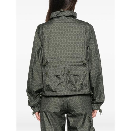 26SS 세실리아 반센 X 노스페이스 자켓 NF0A8HEJN8M FORES GREEN GREY - CECILIE BAHNSEN X THE NORTH FACE