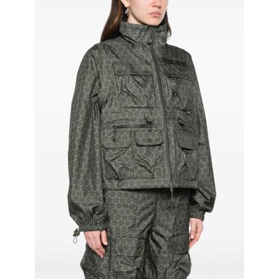 26SS 세실리아 반센 X 노스페이스 자켓 NF0A8HEJN8M FORES GREEN GREY - CECILIE BAHNSEN X THE NORTH FACE