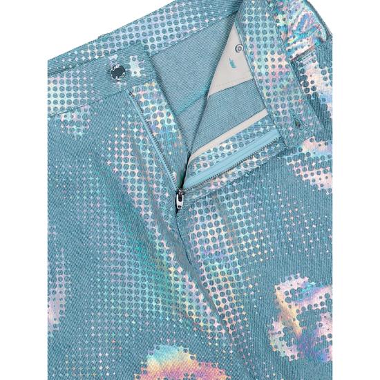 26SS 카사블랑카 데님 팬츠 SS26 TR 424 01 MONOG BLUE - CASABLANCA