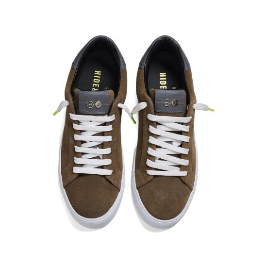 26SS 하이드잭 스니커즈 EOILL YBGWH BROWN - HIDE&JACK