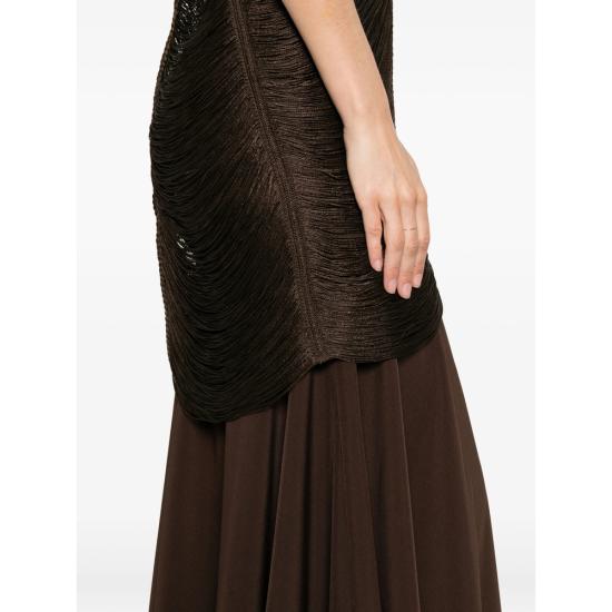 26SS 블레스 롱 원피스 NOSTALGIA DKBRO BROWN - BLESS