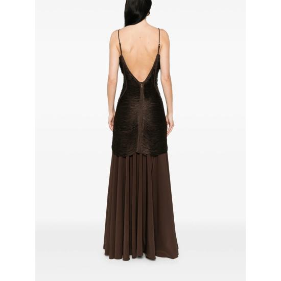 26SS 블레스 롱 원피스 NOSTALGIA DKBRO BROWN - BLESS