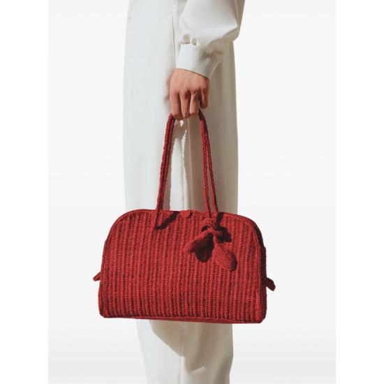 26SS 자크뮈스 투리스모 소프트 볼링백 BAU00417 BW00513 470 RED - JACQUEMUS