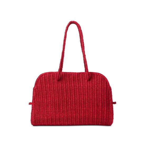 26SS 자크뮈스 투리스모 소프트 볼링백 BAU00417 BW00513 470 RED - JACQUEMUS