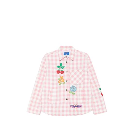 26SS 수산나 블루 자켓 CRISANTEMO CJ07 PINK WHITE