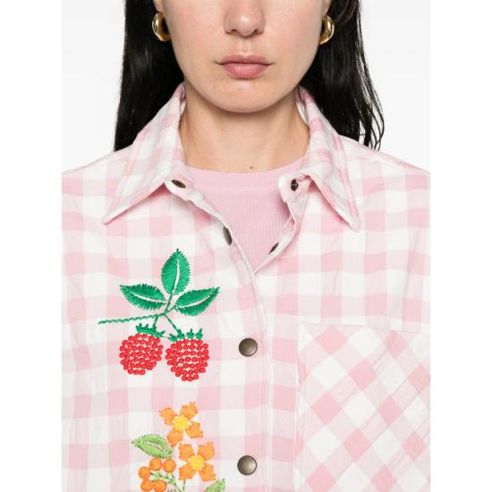 26SS 수산나 블루 자켓 CRISANTEMO CJ07 PINK WHITE - SUSANNA BLU