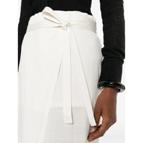 26SS 토템 롱 스커트 253 WRB0287 FB0447 059 OFFWH NEUTRALS - TOTEME