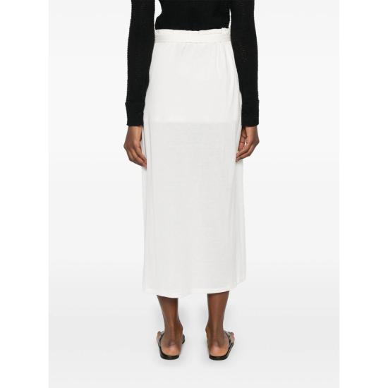 26SS 토템 롱 스커트 253 WRB0287 FB0447 059 OFFWH NEUTRALS - TOTEME