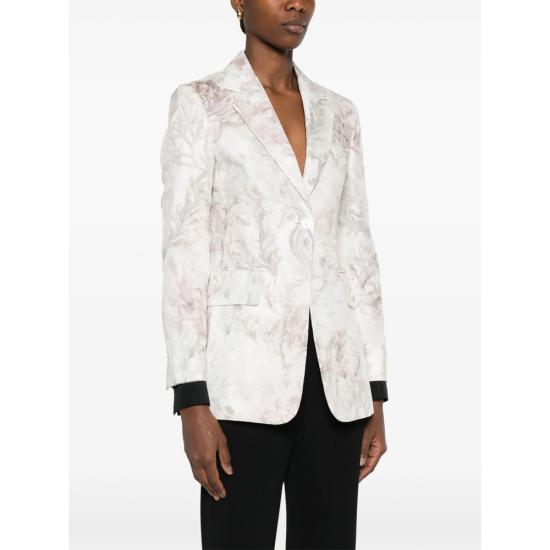 26SS 막스마라 수트 자켓 MXSPALOMBA 729 001 WHITE PINK - MAX MARA