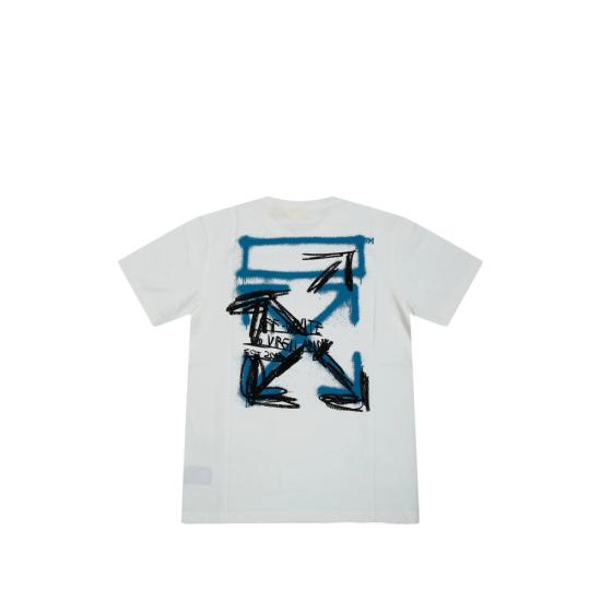 26SS [키즈] 오프화이트 티셔츠 44BAA002S26 J00E 100 WHITE - OFF WHITE