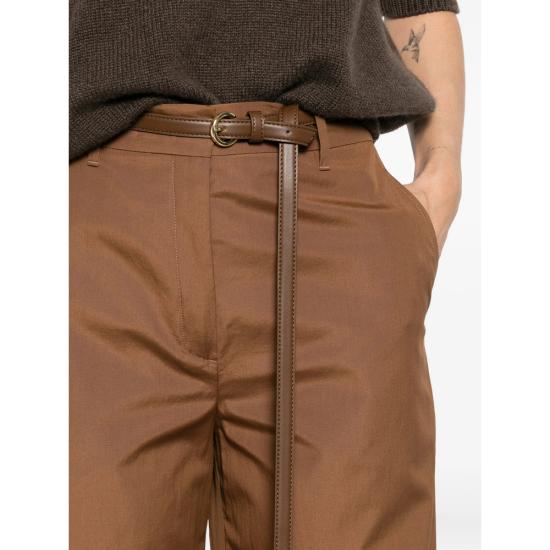 26SS 막스마라 스튜디오 스트레이트 팬츠 MSTFAREA 155 070 BROWN - MAX MARA STUDIO