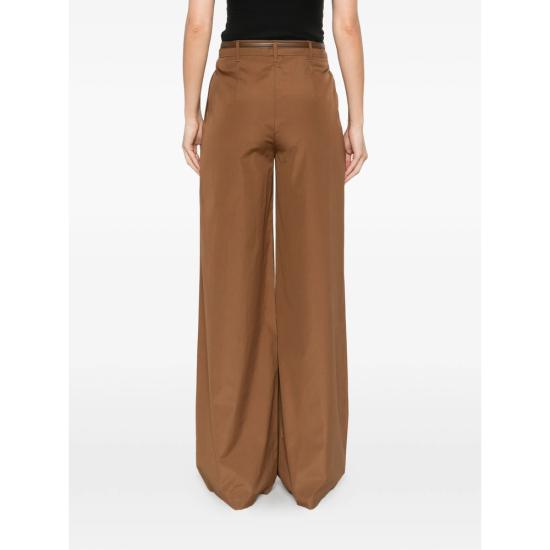 26SS 막스마라 스튜디오 스트레이트 팬츠 MSTFAREA 155 070 BROWN - MAX MARA STUDIO