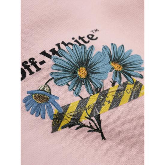 26SS [키즈] 오프화이트 티셔츠 44GBB002S26 F002 683 PINK - OFF WHITE