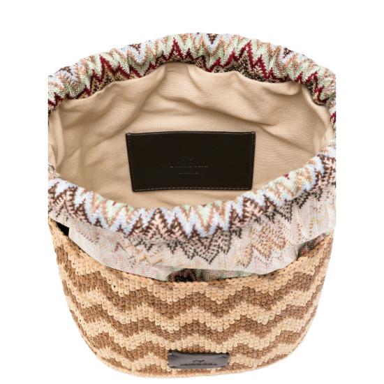 26SS 미소니 크로스백 MI10066R 105 NEUTRALS BROWN - MISSONI