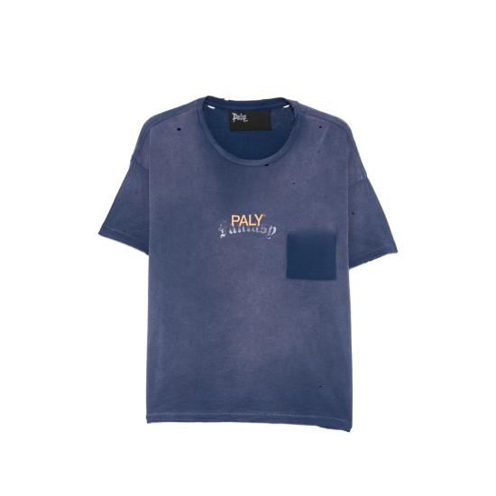 26SS 팔리 할리우드 반팔 티셔츠 2U010Q1010 NAVY BLUE