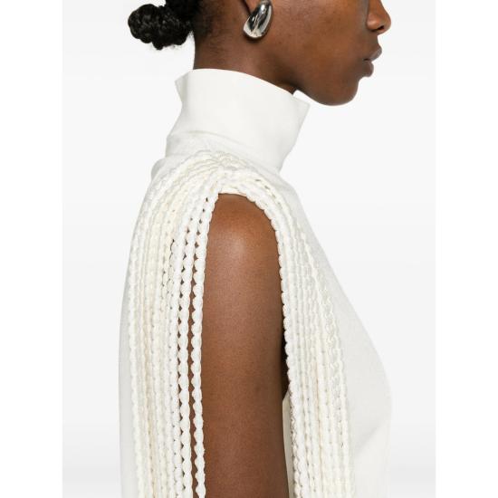 26SS 알라이아 미디 원피스 AA9R3057K181C 054 NEUTRALS - ALAIA