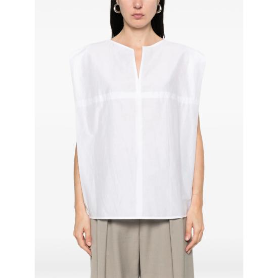 26SS 쉐르 블라우스 CHE0907 ISALYS BLANC WHITE - SOEUR