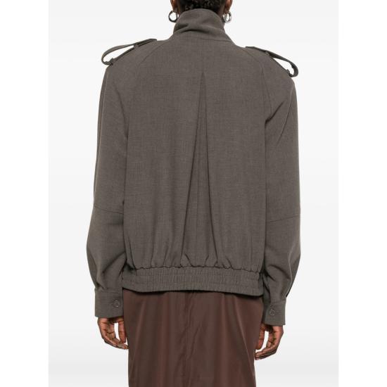 26SS 더프랭키샵 자켓 KELLY PADDED TAMEL GREY - THE FRANKIE SHOP