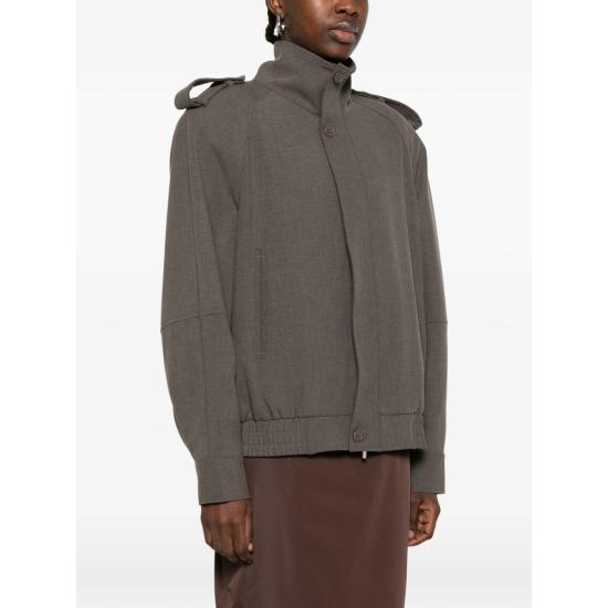 26SS 더프랭키샵 자켓 KELLY PADDED TAMEL GREY - THE FRANKIE SHOP