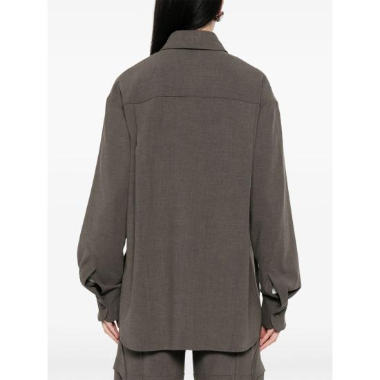 26SS 더프랭키샵 셔츠 PERI TAMEL BROWN - THE FRANKIE SHOP