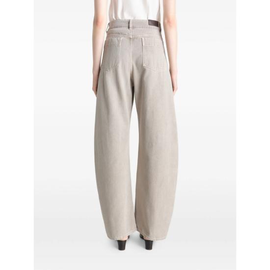 26SS 르메르 하이 웨이스티드 커브드 팬츠 PA1264 LD1054 BK201 NEUTRALS - LEMAIRE