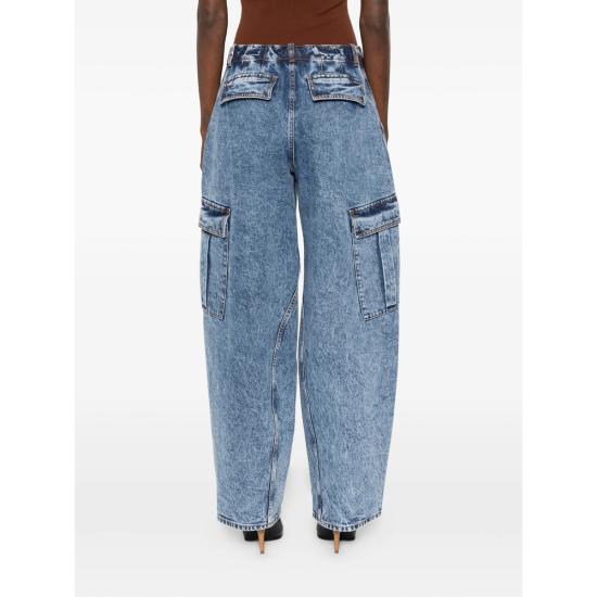 26SS 알라이아 데님 팬츠 AA9P1308T535C 524 BLUE - ALAIA