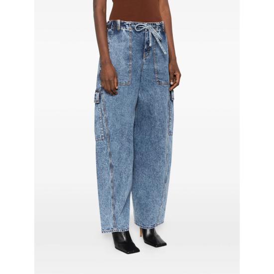 26SS 알라이아 데님 팬츠 AA9P1308T535C 524 BLUE - ALAIA