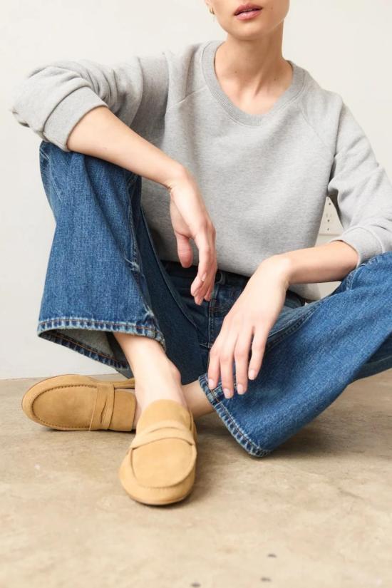  제이미 할러 로퍼 언라인드 페니   암브라 - JAMIE HALLER