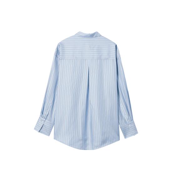 26SS 토템 셔츠 261 WRT0700 FB0553 339 ICEWH BLUE WHITE - TOTEME