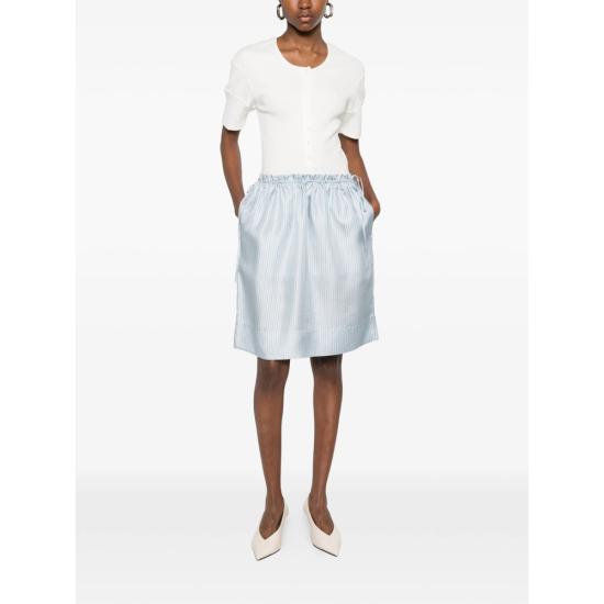 26SS 토템 숏 스커트 261 WRB0281 FB0553 339 ICEWH BLUE - TOTEME