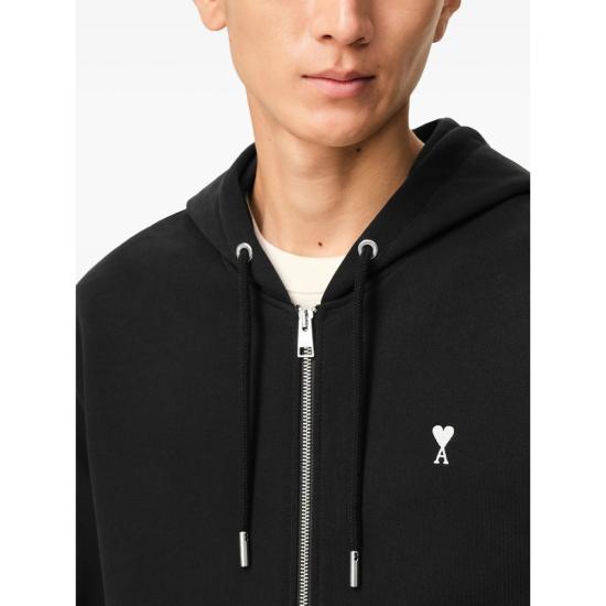 26SS 아미 니트웨어 HSW765 730 045 BLACK - AMI