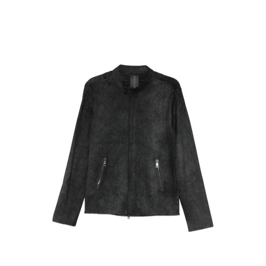 26SS 조르지오 브라토 가죽 자켓 GU26S9486BISSN NERO BLACK