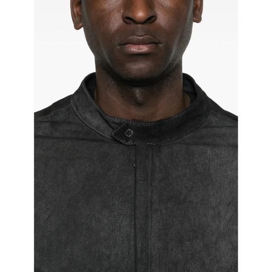 26SS 조르지오 브라토 가죽 자켓 GU26S9486BISSN NERO BLACK - GIORGIO BRATO