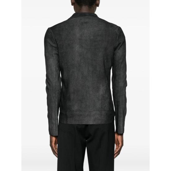 26SS 조르지오 브라토 가죽 자켓 GU26S9486BISSN NERO BLACK - GIORGIO BRATO
