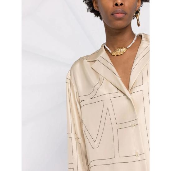 26SS 토템 블라우스 213 755 707 926 IVORY NEUTRALS - TOTEME