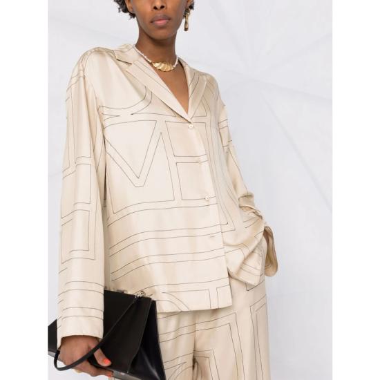 26SS 토템 블라우스 213 755 707 926 IVORY NEUTRALS - TOTEME